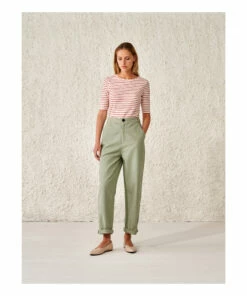 Mias Striped T-shirt - Women’s Collection - Ecru Bellerose Fashion Adult