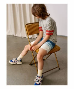 Milow T-shirt Grey Bellerose Fashion Teen, Children -Bellerose Elegant Shop milow t shirt grey bellerose fashion teen children 5