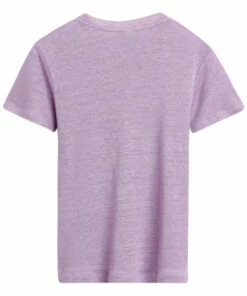 Mio Linen T-shirt Purple Bellerose Fashion Teen, Children -Bellerose Elegant Shop mio linen t shirt purple bellerose fashion teen children 5
