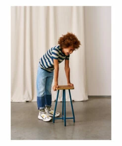 Mogo Striped Linen T-shirt Grey Bellerose Fashion Teen, Children 9 Mogo Striped Linen T-shirt Grey Bellerose Fashion Teen, Children -Bellerose Elegant Shop mogo striped linen t shirt grey bellerose fashion teen children 4