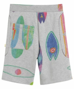 Nin Surf Shorts Light grey Bellerose Fashion Teen, Children -Bellerose Elegant Shop nin surf shorts light grey bellerose fashion teen children 2