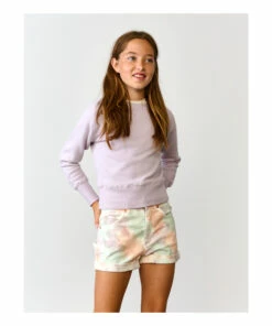Pépite Tie-Dye Shorts Light Blue Bellerose Fashion Teen, Children -Bellerose Elegant Shop p eacute pite tie dye shorts light blue bellerose fashion teen children 2