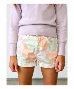 Pépite Tie-Dye Shorts Light Blue Bellerose Fashion Teen, Children -Bellerose Elegant Shop p eacute pite tie dye shorts light blue bellerose fashion teen children 3