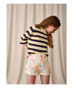 Pépite Tie-Dye Shorts Light Blue Bellerose Fashion Teen, Children -Bellerose Elegant Shop p eacute pite tie dye shorts light blue bellerose fashion teen children 6