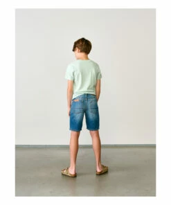 Padro Denim Shorts Denim Bellerose Fashion Teen, Children -Bellerose Elegant Shop padro denim shorts denim bellerose fashion teen children 5
