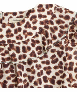 Palms Leopard Print Blouse Brown Bellerose Fashion Teen, Children -Bellerose Elegant Shop palms leopard print blouse brown bellerose fashion teen children 6