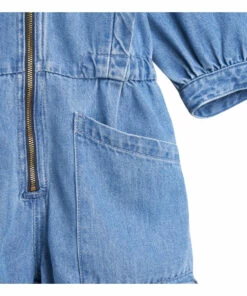 Pardon Denim Playsuit Denim blue Bellerose Fashion Teen, Children -Bellerose Elegant Shop pardon denim playsuit denim blue bellerose fashion teen children 6
