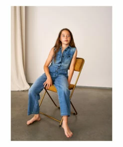 Parole Jumpsuit Denim blue Bellerose Fashion Teen, Children 12 Parole Jumpsuit Denim blue Bellerose Fashion Teen, Children -Bellerose Elegant Shop parole jumpsuit denim blue bellerose fashion teen children 3