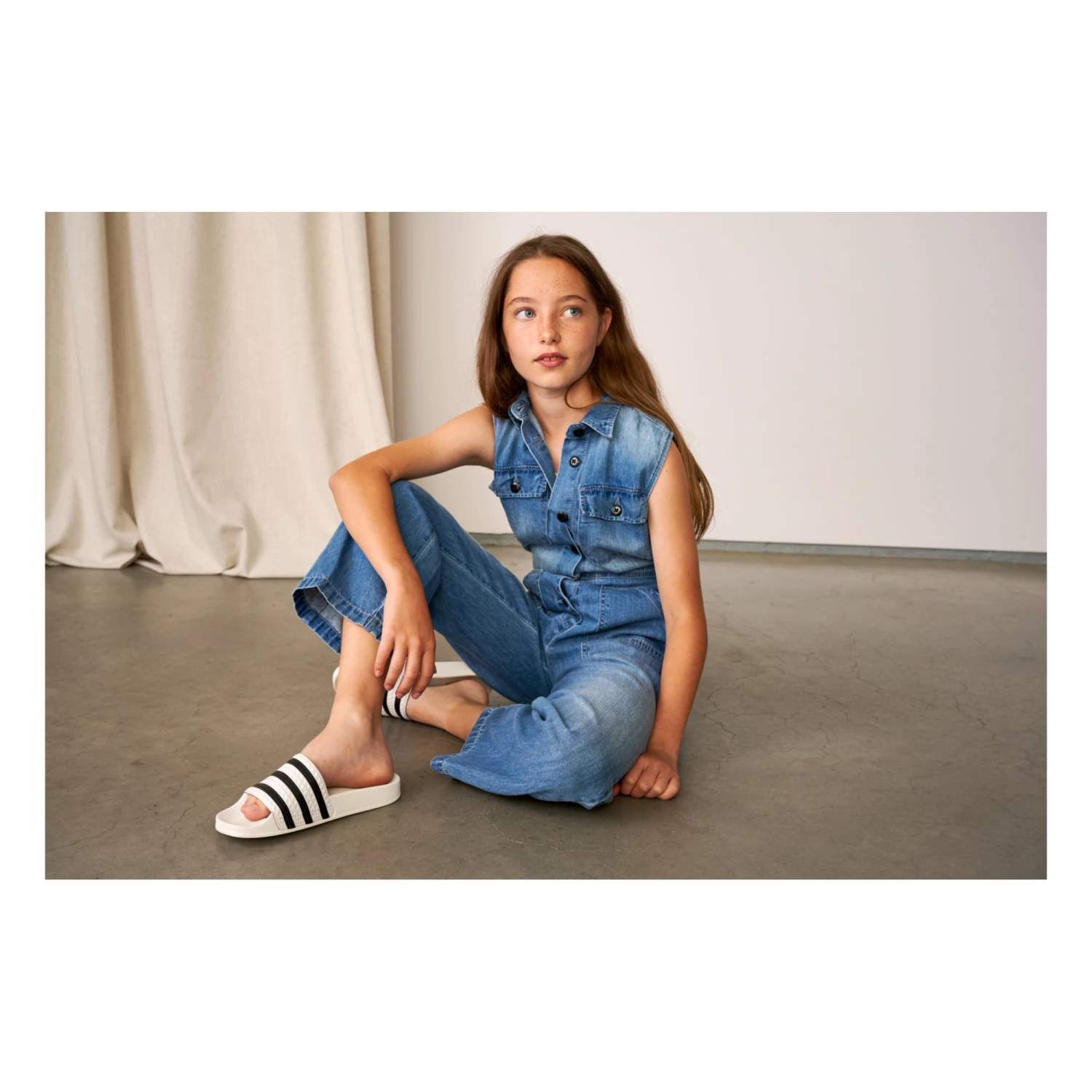 Parole Jumpsuit Denim blue Bellerose Fashion Teen, Children 5 Parole Jumpsuit Denim blue Bellerose Fashion Teen, Children - Image 5
