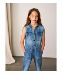 Parole Jumpsuit Denim blue Bellerose Fashion Teen, Children 14 Parole Jumpsuit Denim blue Bellerose Fashion Teen, Children -Bellerose Elegant Shop parole jumpsuit denim blue bellerose fashion teen children 5