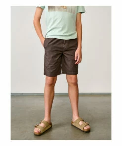 Pawl Chino Shorts Dark grey Bellerose Fashion Teen, Children 8 Pawl Chino Shorts Dark grey Bellerose Fashion Teen, Children -Bellerose Elegant Shop pawl chino shorts dark grey bellerose fashion teen children 2