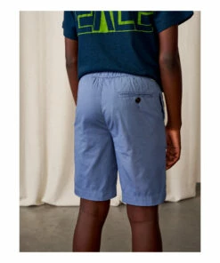 Pawl Chino Shorts Grey blue Bellerose Fashion Teen, Children -Bellerose Elegant Shop pawl chino shorts grey blue bellerose fashion teen children 4
