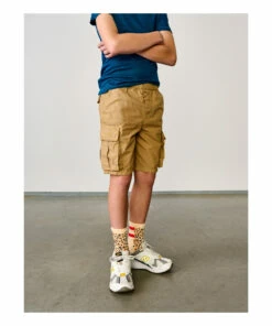 Paz Cargo Shorts Camel Bellerose Fashion Teen, Children -Bellerose Elegant Shop paz cargo shorts camel bellerose fashion teen children 2