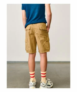 Paz Cargo Shorts Camel Bellerose Fashion Teen, Children -Bellerose Elegant Shop paz cargo shorts camel bellerose fashion teen children 4