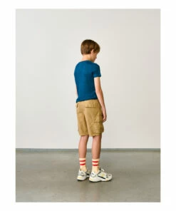 Paz Cargo Shorts Camel Bellerose Fashion Teen, Children -Bellerose Elegant Shop paz cargo shorts camel bellerose fashion teen children 5