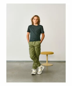 Pazy Cargo Trousers Khaki Bellerose Fashion Teen, Children -Bellerose Elegant Shop pazy cargo trousers khaki bellerose fashion teen children 2