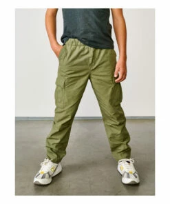 Pazy Cargo Trousers Khaki Bellerose Fashion Teen, Children -Bellerose Elegant Shop pazy cargo trousers khaki bellerose fashion teen children 3