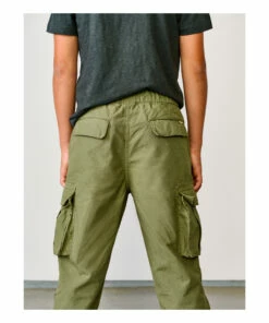 Pazy Cargo Trousers Khaki Bellerose Fashion Teen, Children -Bellerose Elegant Shop pazy cargo trousers khaki bellerose fashion teen children 5