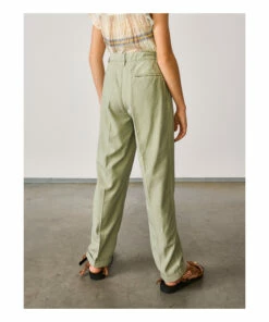 Peace Straight-Leg Trousers Sage Bellerose Fashion Teen, Children -Bellerose Elegant Shop peace straight leg trousers sage bellerose fashion teen children 4