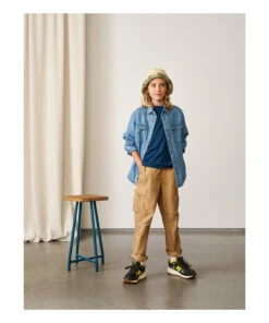 Peio Shirt Light Blue Bellerose Fashion Teen, Children 11 Peio Shirt Light Blue Bellerose Fashion Teen, Children -Bellerose Elegant Shop peio shirt light blue bellerose fashion teen children 2