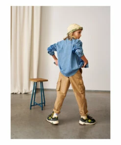 Peio Shirt Light Blue Bellerose Fashion Teen, Children 14 Peio Shirt Light Blue Bellerose Fashion Teen, Children -Bellerose Elegant Shop peio shirt light blue bellerose fashion teen children 5