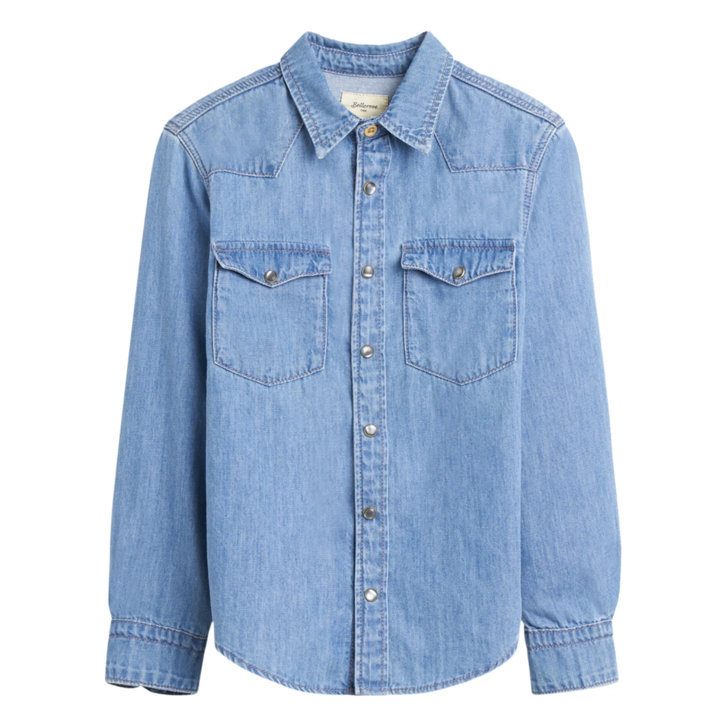 Peio Shirt Light Blue Bellerose Fashion Teen, Children 1 Peio Shirt Light Blue Bellerose Fashion Teen, Children