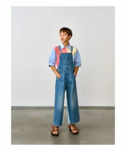 Pepito Denim Overalls Blue Bellerose Fashion Teen, Children