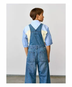 Pepito Denim Overalls Blue Bellerose Fashion Teen, Children -Bellerose Elegant Shop pepito denim overalls blue bellerose fashion teen children 5
