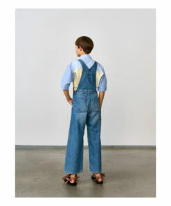 Pepito Denim Overalls Blue Bellerose Fashion Teen, Children -Bellerose Elegant Shop pepito denim overalls blue bellerose fashion teen children 6