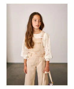 Pepito Overalls Off white Bellerose Fashion Teen, Children -Bellerose Elegant Shop pepito overalls off white bellerose fashion teen children 4