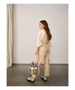 Pepito Overalls Off white Bellerose Fashion Teen, Children -Bellerose Elegant Shop pepito overalls off white bellerose fashion teen children 5