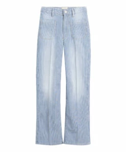 Pepy Striped Jeans Light Blue Bellerose Fashion Teen, Children