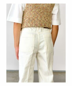 Pepy Trousers Off white Bellerose Fashion Teen, Children -Bellerose Elegant Shop pepy trousers off white bellerose fashion teen children 4