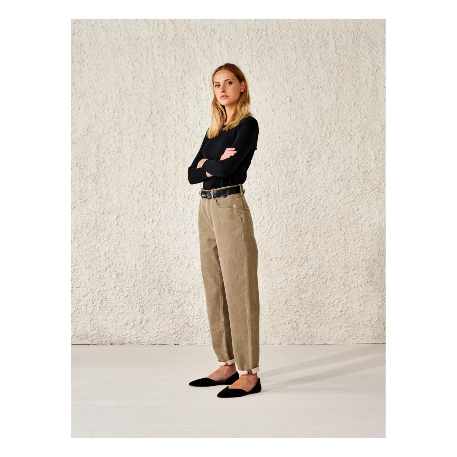 Perkins Jeans - Women’s Collection - Khaki Bellerose Fashion Adult 2 Perkins Jeans - Women’s Collection - Khaki Bellerose Fashion Adult - Image 2