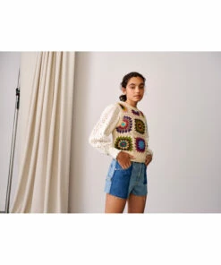 Petite Shorts Blue Bellerose Fashion Teen, Children -Bellerose Elegant Shop petite shorts blue bellerose fashion teen children 2