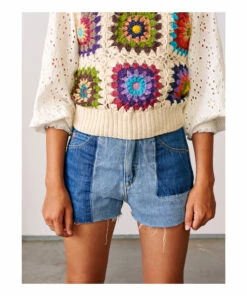 Petite Shorts Blue Bellerose Fashion Teen, Children -Bellerose Elegant Shop petite shorts blue bellerose fashion teen children 3