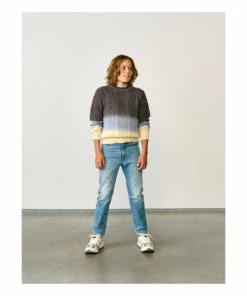 Peyo Straight Leg Jeans Light Denim Bellerose Fashion Teen, Children