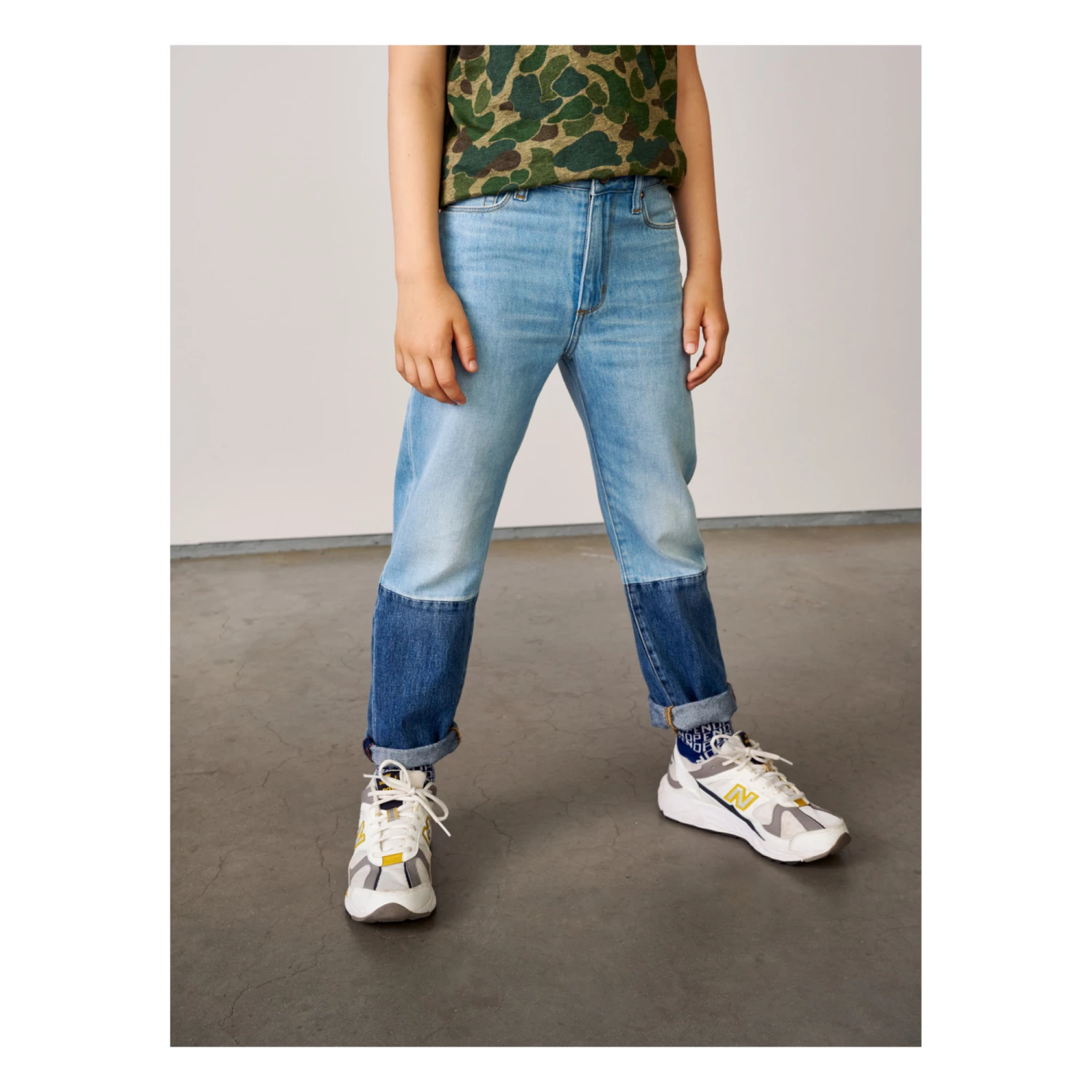 Peyo Two-Tone Jeans Light Denim Bellerose Fashion Teen, Children 4 Peyo Two-Tone Jeans Light Denim Bellerose Fashion Teen, Children - Image 4