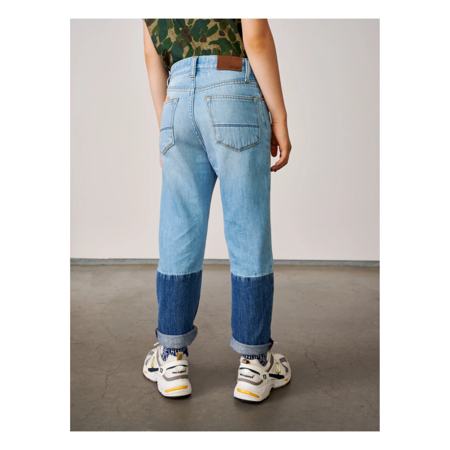 Peyo Two-Tone Jeans Light Denim Bellerose Fashion Teen, Children 5 Peyo Two-Tone Jeans Light Denim Bellerose Fashion Teen, Children - Image 5