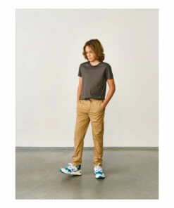 Bellerose Elegant Shop -Bellerose Elegant Shop pharel straight legged chino trousers camel bellerose fashion teen children 1
