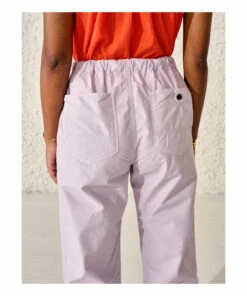 Pizzy Trousers - Women&rsquo;s Collection - Mauve Bellerose Fashion Adult -Bellerose Elegant Shop pizzy trousers women rsquo s collection mauve bellerose fashion adult 3