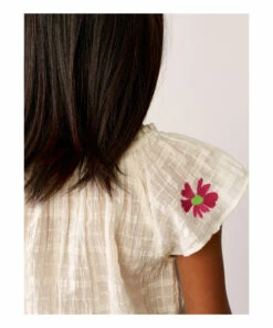 Poeha Blouse White Bellerose Fashion Teen, Children -Bellerose Elegant Shop poeha blouse white bellerose fashion teen children 5