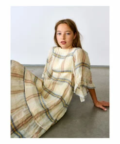 Poetry Dress White Bellerose Fashion Teen, Children -Bellerose Elegant Shop poetry dress white bellerose fashion teen children 13