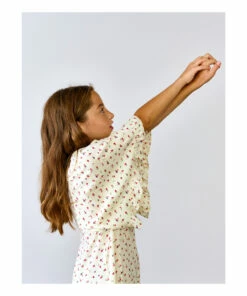 Poetry Dress White Bellerose Fashion Teen, Children -Bellerose Elegant Shop poetry dress white bellerose fashion teen children 4