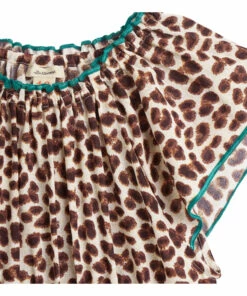 Pokebol Leopard Print Dress Brown Bellerose Fashion Teen, Children -Bellerose Elegant Shop pokebol leopard print dress brown bellerose fashion teen children 5