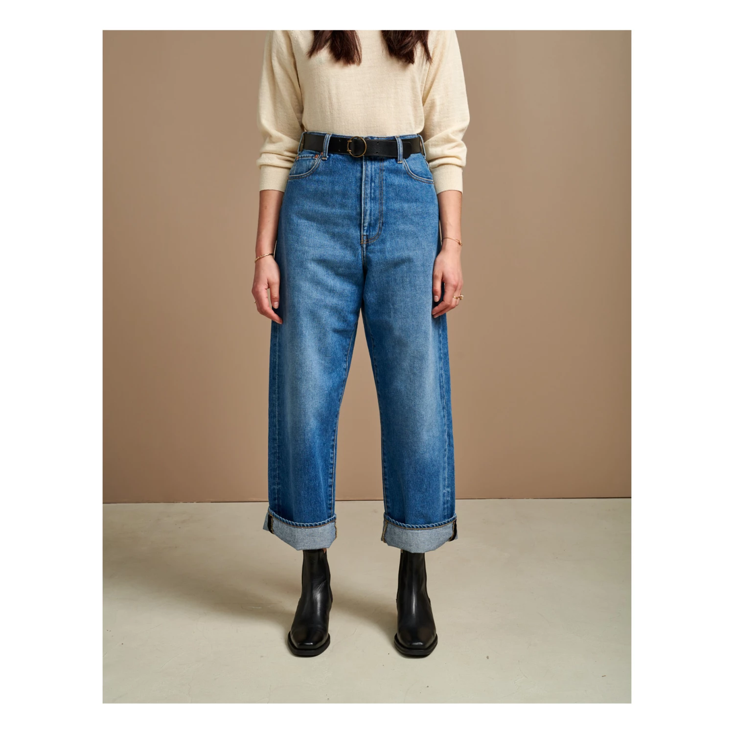 Poker Jeans - Women's Collection - Blue Bellerose Fashion Adult 3 Poker Jeans - Women's Collection - Blue Bellerose Fashion Adult - Image 3