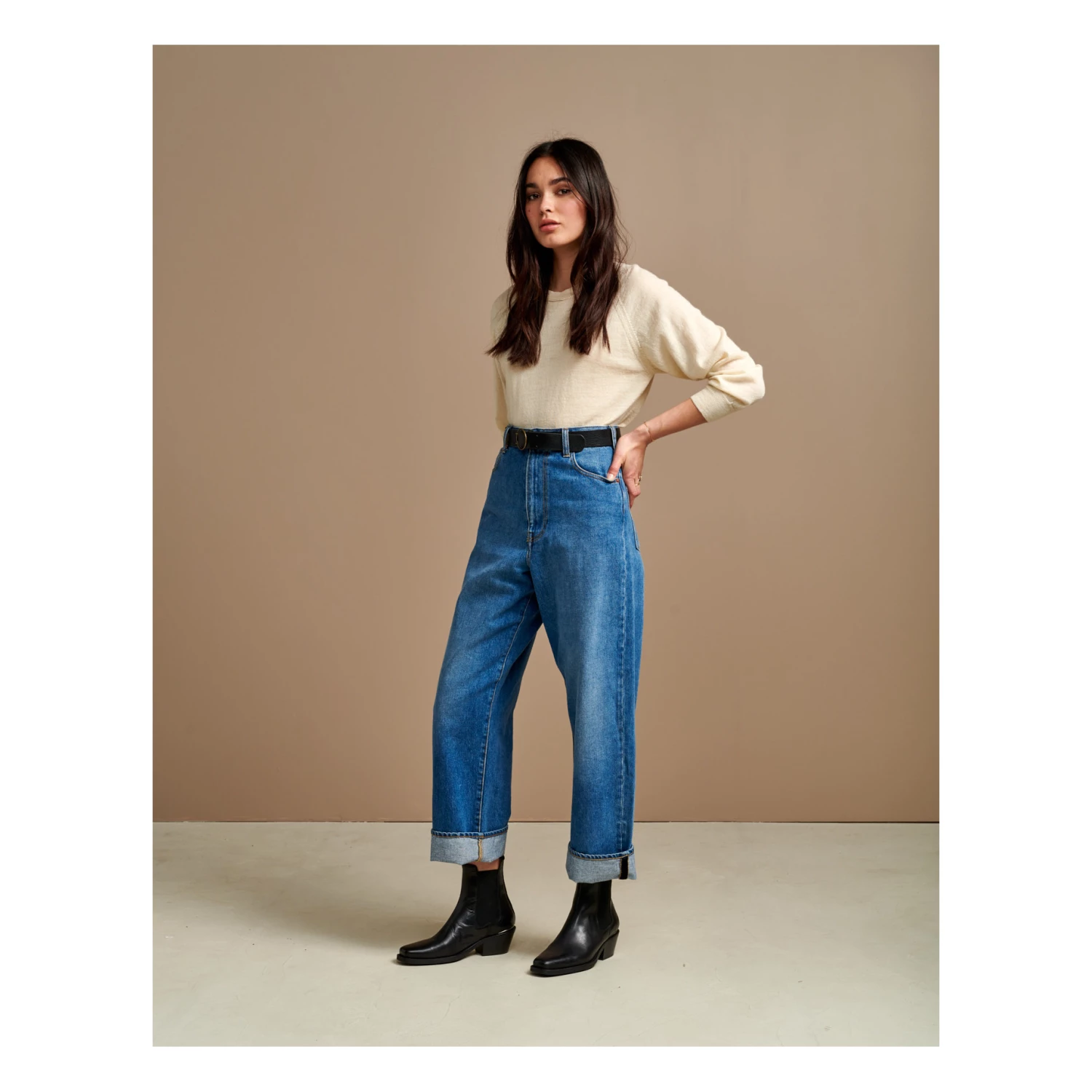 Poker Jeans - Women's Collection - Blue Bellerose Fashion Adult 4 Poker Jeans - Women's Collection - Blue Bellerose Fashion Adult - Image 4