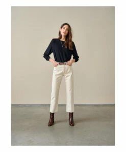 Popeye Jeans - Women's Collection - Ecru Bellerose Fashion Adult -Bellerose Elegant Shop popeye jeans women s collection popeye jeans women s collection ecru bellerose fashion adult 2