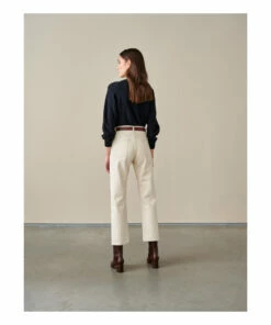 Popeye Jeans - Women's Collection - Ecru Bellerose Fashion Adult -Bellerose Elegant Shop popeye jeans women s collection popeye jeans women s collection ecru bellerose fashion adult 4