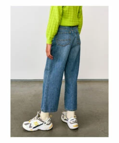 Popies Two-Tone Jeans Indigo blue Bellerose Fashion Teen, Children -Bellerose Elegant Shop popies two tone jeans indigo blue bellerose fashion teen children 3